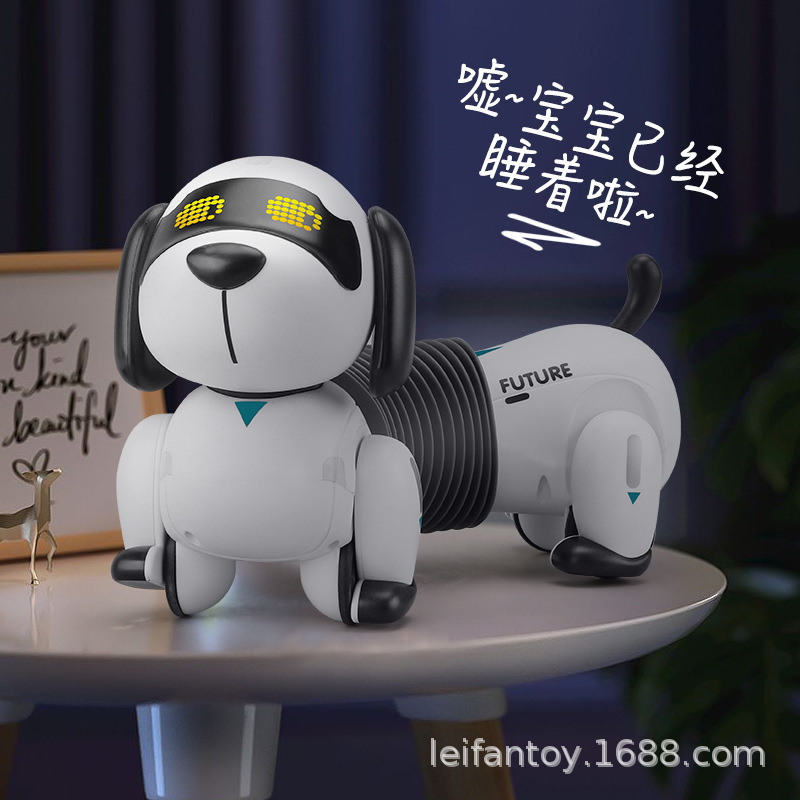 Leneng K22 remote-controlled intelligent programming Dachshund robot dog, extendable music and dancing children's early education toy Specification image