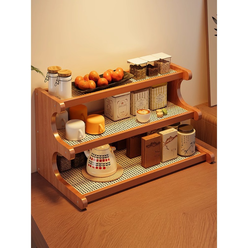 代发Temu杯架置物架餐桌台面工位桌面茶杯咖啡杯茶具收纳桌上