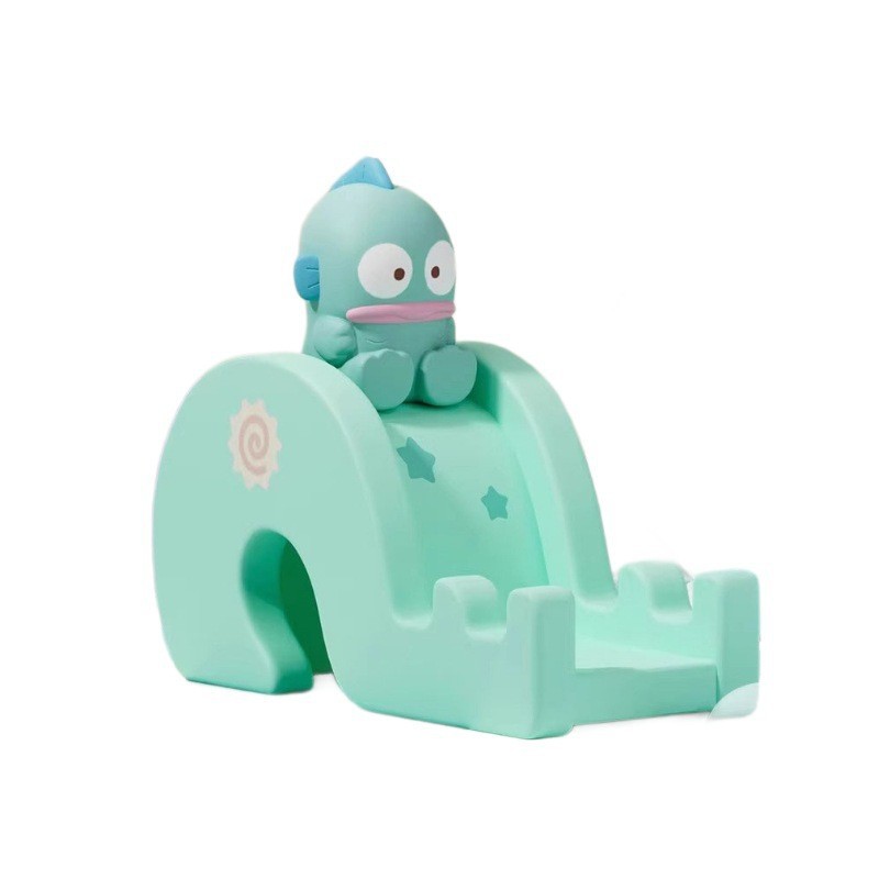 Wholesale of genuine Sanrio slide phone stand ornaments, blind boxes, cute figurines, desktop decorations, gifts and figurines Item Picture