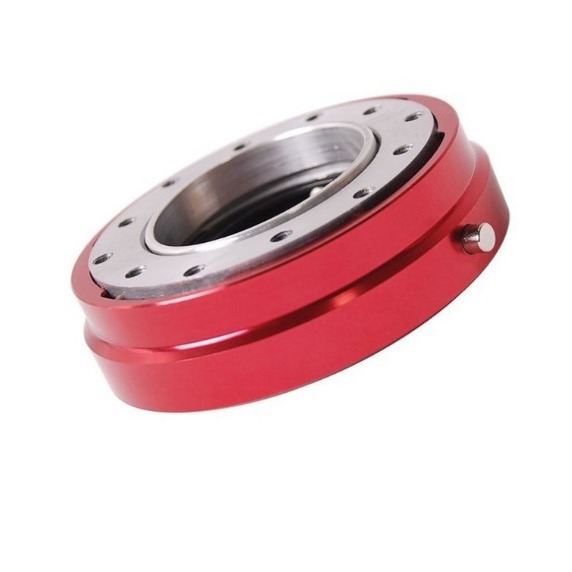 赛车 铝合金方向盘底座快拆器薄款 方向盘快拆器连接适配器                               