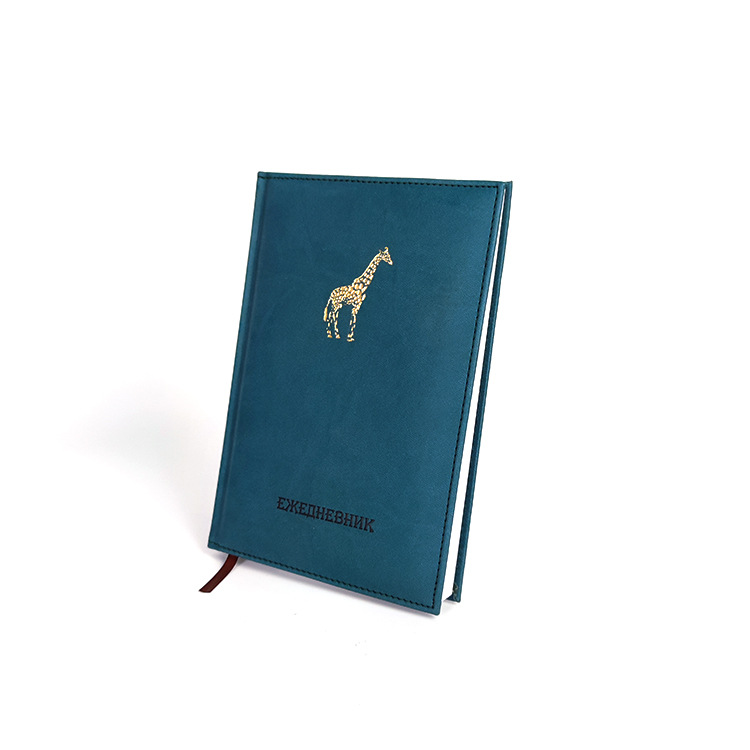 Yalong Cross-border logo A5 printed leather cover notebook, dark retro leather notebook Application Scenario