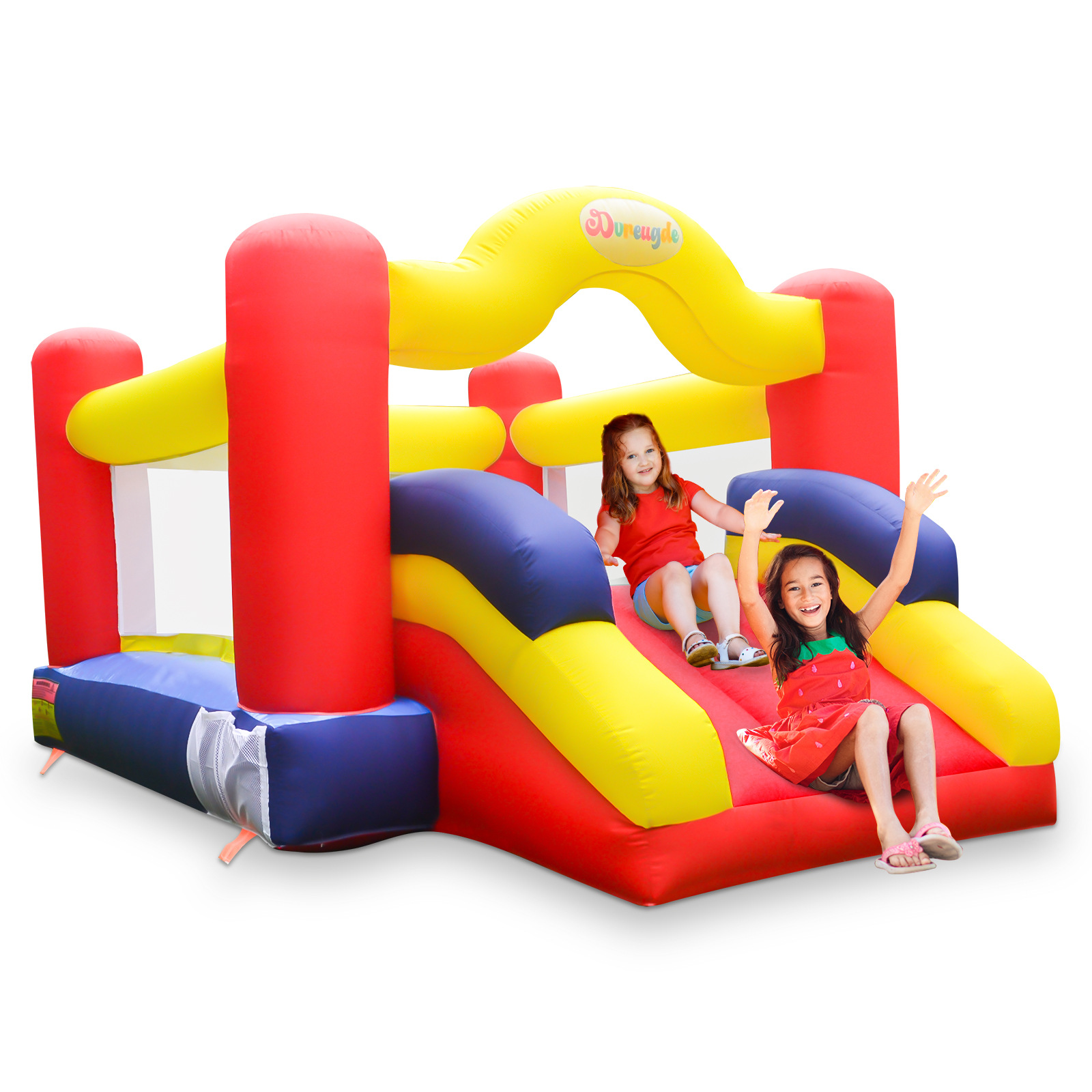 跨境爆款充气跳床家用蹦蹦床室内城堡小型儿童乐园源头厂家直销