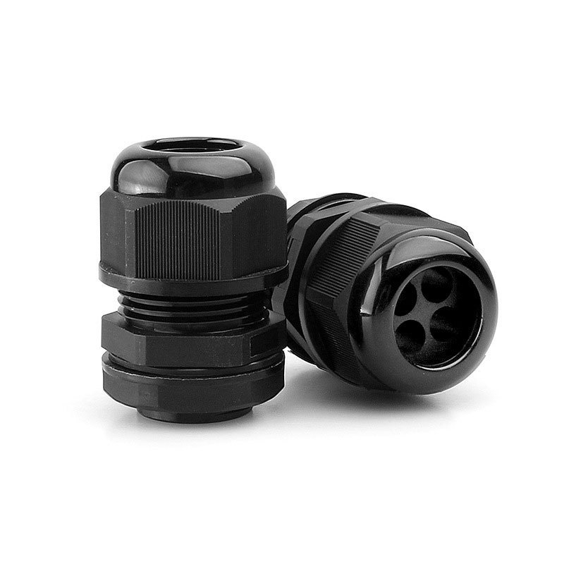 Multi-hole nylon cable gran head wire waterproof joint inner core rubber ring sealing plug clamping claw 3 holes 4 holes Item Picture