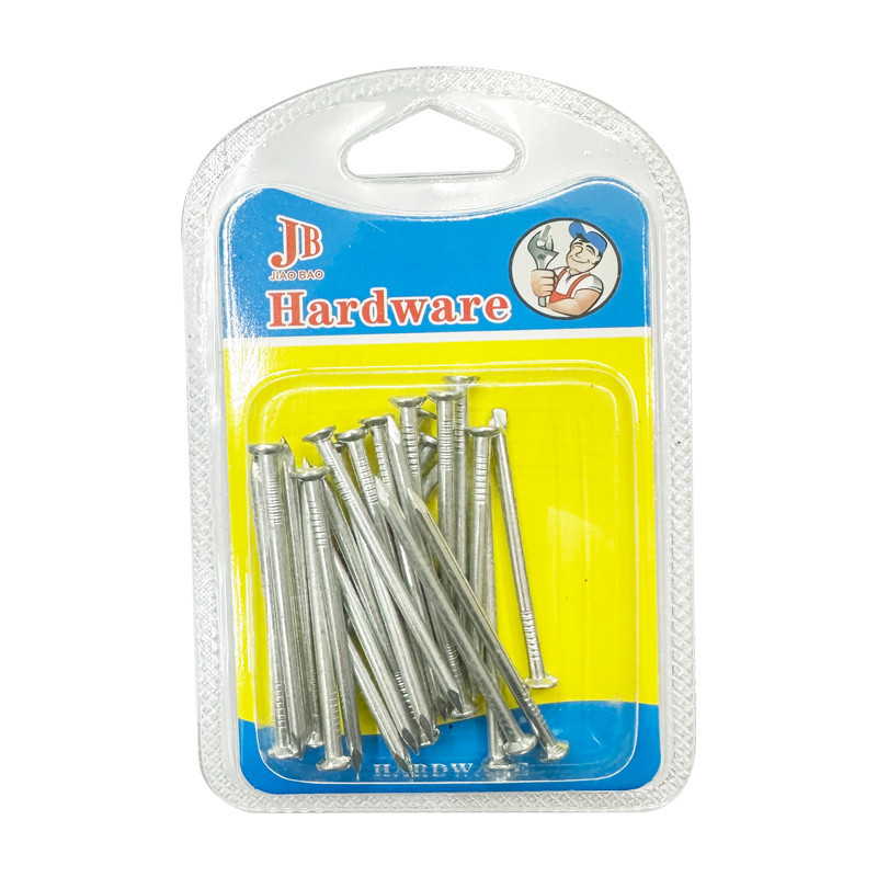 Factory wholesale of hardware, supermarket type iron nails, household iron nails, wooden nails, round nails, foreign trade supermarket iron floor nails