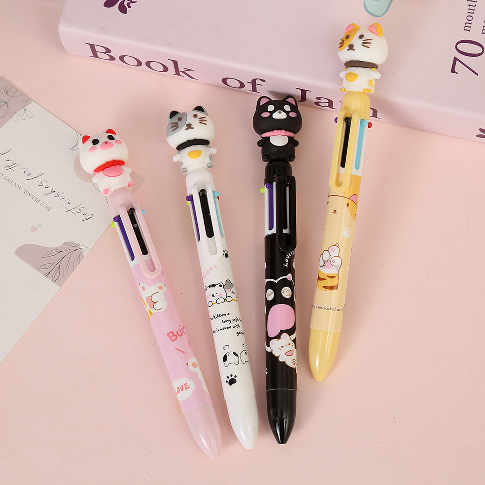 圆珠笔/蓝果手帐笔/可爱按动笔批发/圣诞/文具产品图