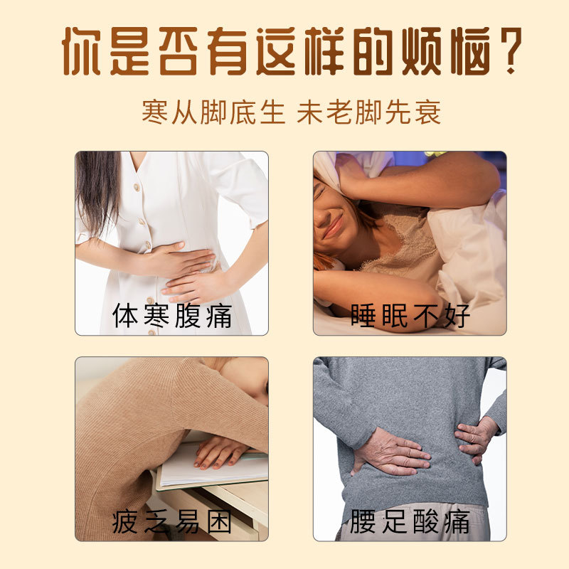 Wholesale of 24-ingredient Yao Bath Foot Bath packs, Winter Old Ginger Herbal Foot Bath Powder, Dehumidifying Mugwort Foot Bath Medicine packs Specification drawing