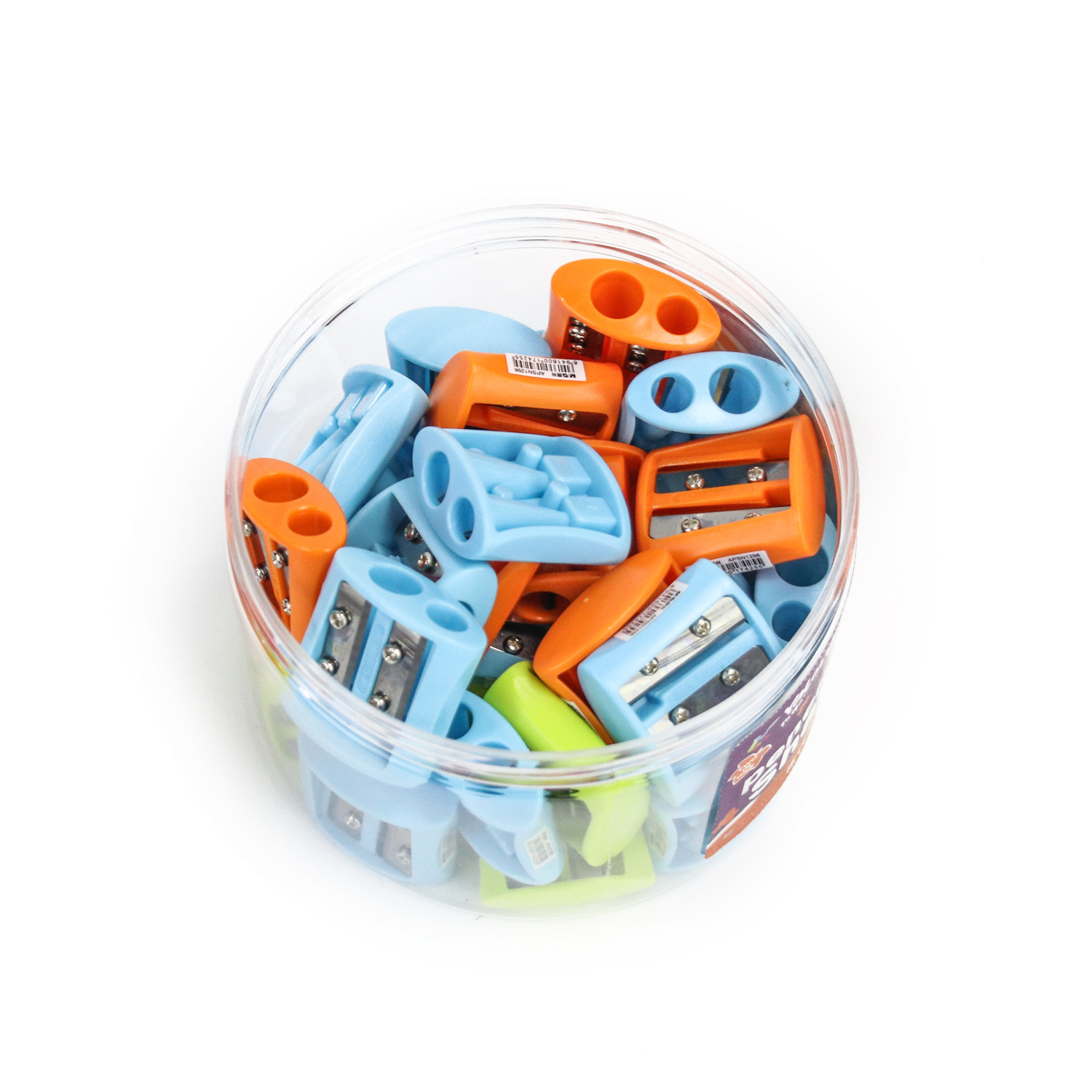 YALONG wholesale high-quality office supplies plastic double-hole standard pencil sharpeners details Picture