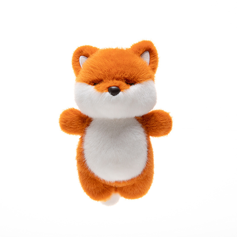 Wholesale of rear-lying panda plush toys, office brown bear wrist pads, fox elephant learning pads, penguin mouse pads Item Picture