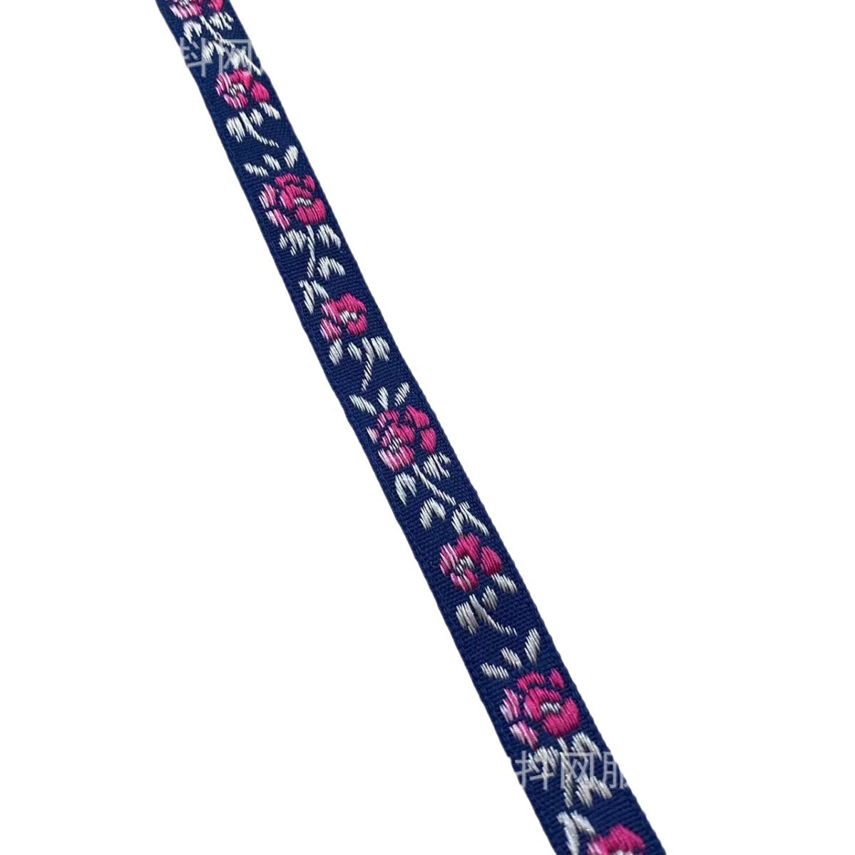Wholesale of 0.8cm- 1cm handmade DIY bow, jacquard embroidery, webbing, hair accessories, headwear, performance costumes and accessories Item Picture