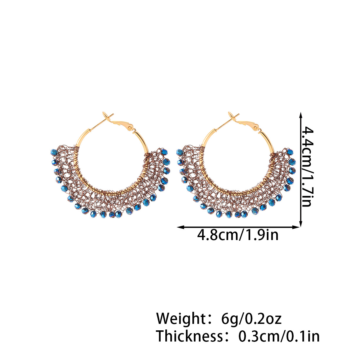 Sparkling zircon micro-inlaid rough earrings, fashionable earrings, simple and versatile earrings, women's accessories Item Picture