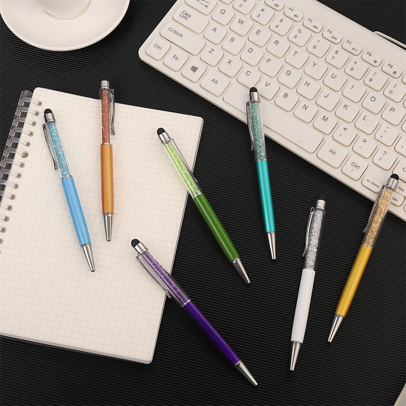 Wholesale crystal pens, metal pens, metal ballpoint pens, capacitive stylus pens, touchscreen pens and gift pens from the manufacturer details Picture