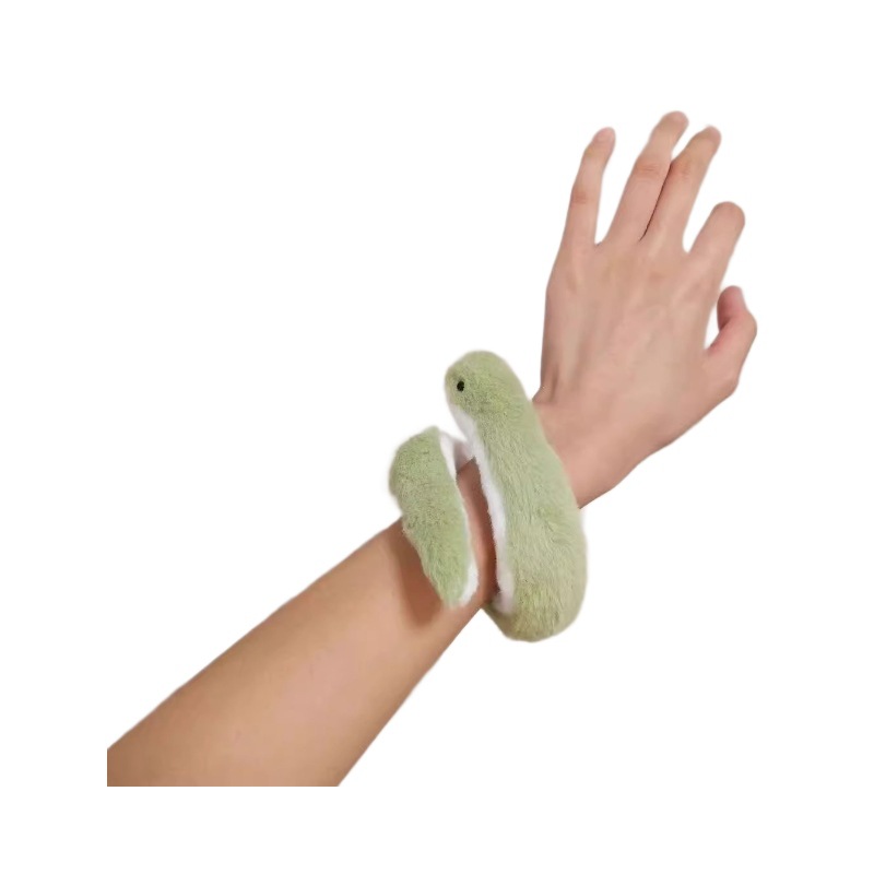 可爱小蛇公仔儿童毛绒玩具布娃娃青小蛇玩偶沙发客厅摆件蛇年吉祥物详情图5