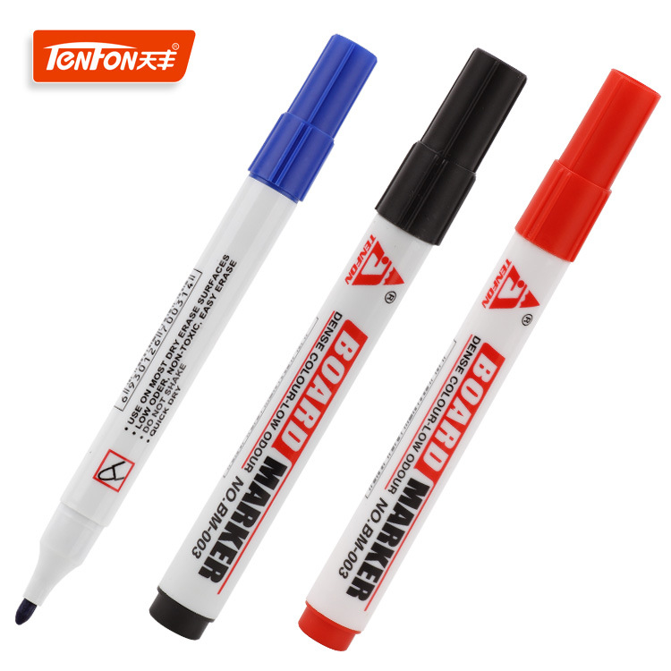 Water-based whiteboard pen for export type 003, Tianfeng brand whiteboard erasable pen