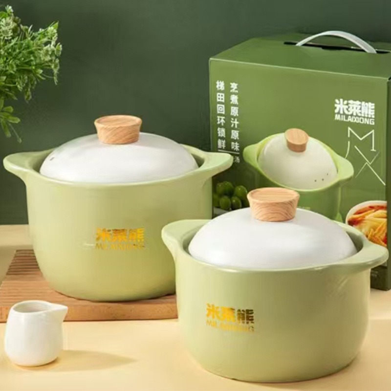 单人炖锅/微晶玻璃锅/陶瓷锅细节图