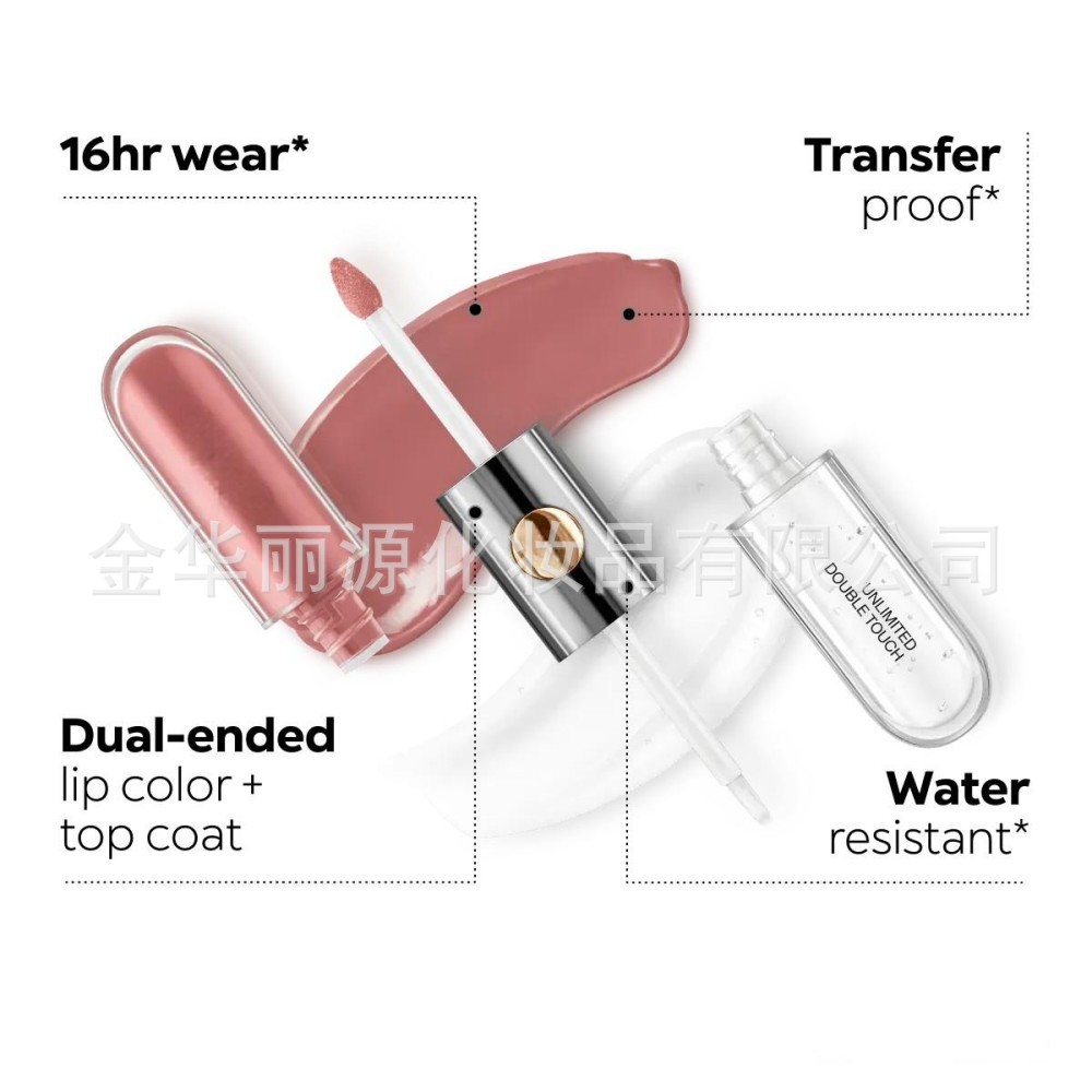 Latest bestseller NEWEST same style Italian KK double head LIP GLOSS 103 lip oil 159 liquid lipstick Nude mirror Water Light Lip gloss Lip gloss Lip gloss Lip gloss Lip gloss lipstick Application Scenario