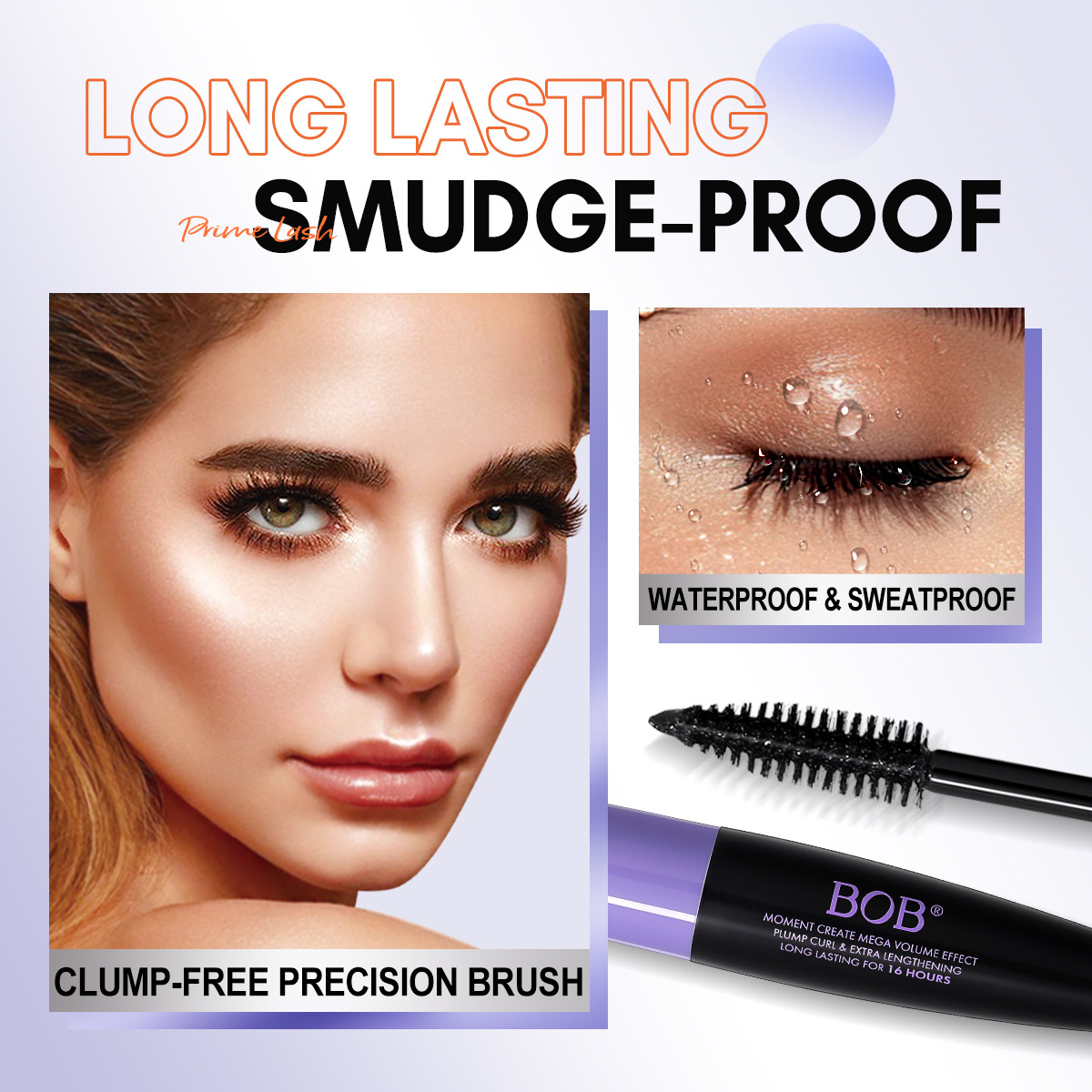 睫毛膏、睫毛增长液实物图