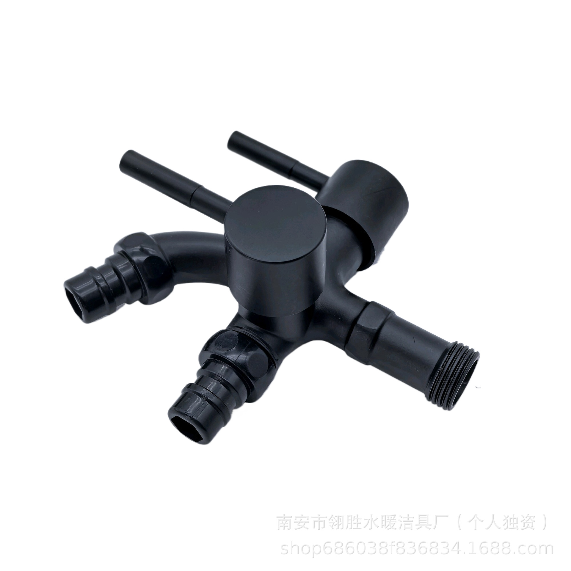 水龙头/水龙头北美/小熊贴防溅水龙头/洗手盆水龙头合金双联/卫浴细节图