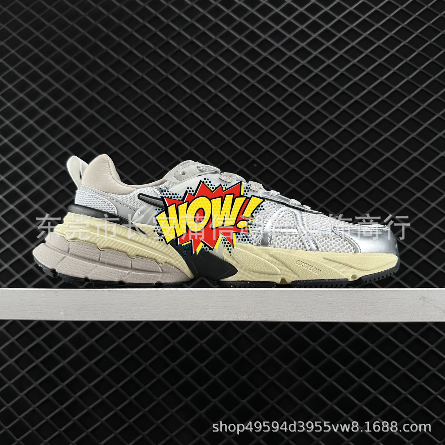 Putian Shoes V2KRuntekk3XL Women's shoes, silver thick-soled dad shoes, functional shoes, new retro men's shoes Specification image