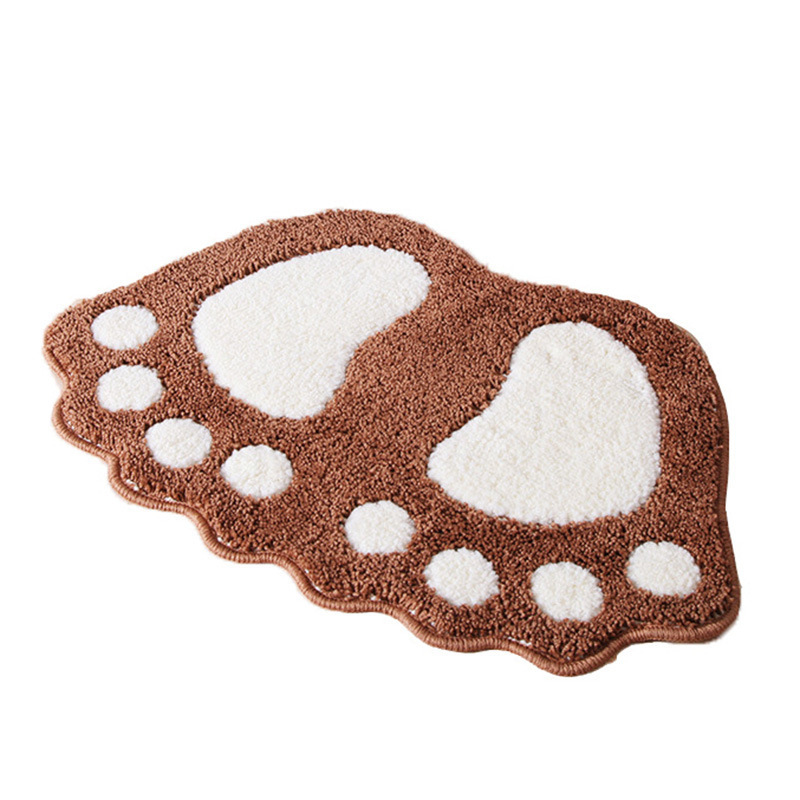 Eco-friendly large foot absorbent floor mat, bedroom door mat, bathroom anti-slip mat, bathroom shower room foot mat Application Scenario