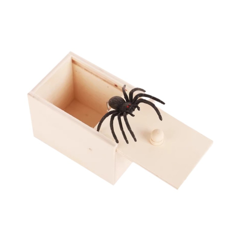 The same prank props as Douyin, such as the "Scare and Prank" bug box, the scary and terrifying wooden box, and the spider box Item Picture