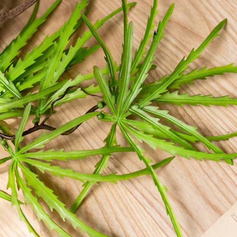 热销跨境仿真绿植壁挂藤曼龟背叶家居户外婚庆植物墙装饰摆件批发详情图4