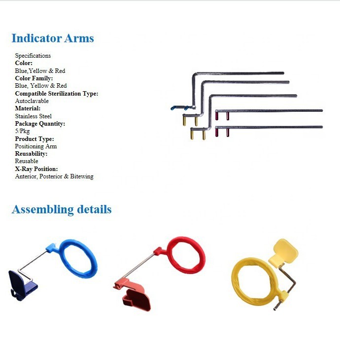 Cross-border exclusive dental X-ray positioning aiming ring, X-ray film positioning bracket Application Scenario