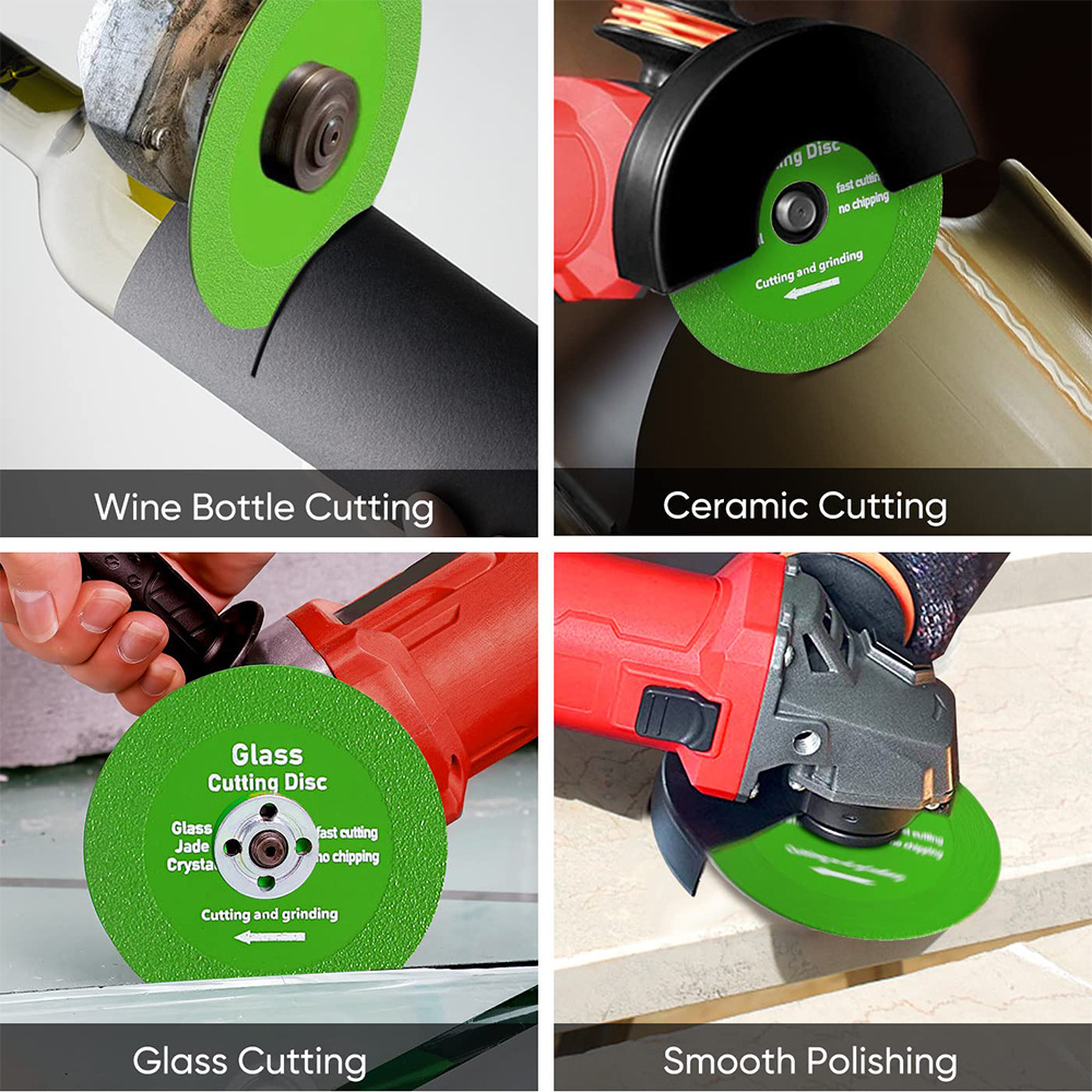 跨境玻璃王切割片瓷砖陶瓷锯片金刚石大理石角磨机切片石材打磨片产品图