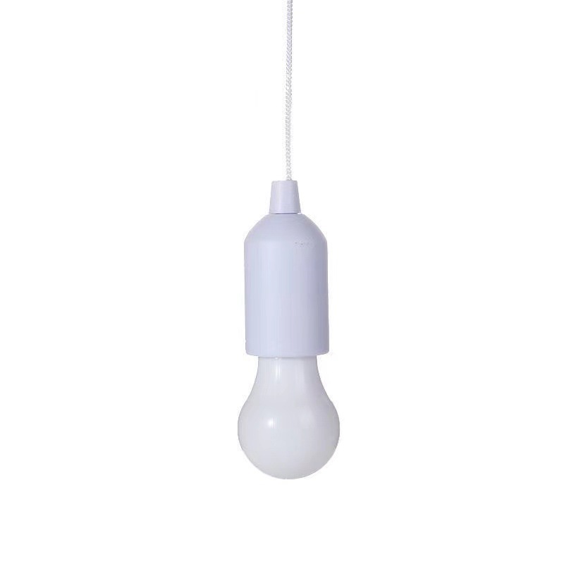 LED mini portable multi-color pull cord light, retro tent, camping chandelier, gentle warm light, emergency night light