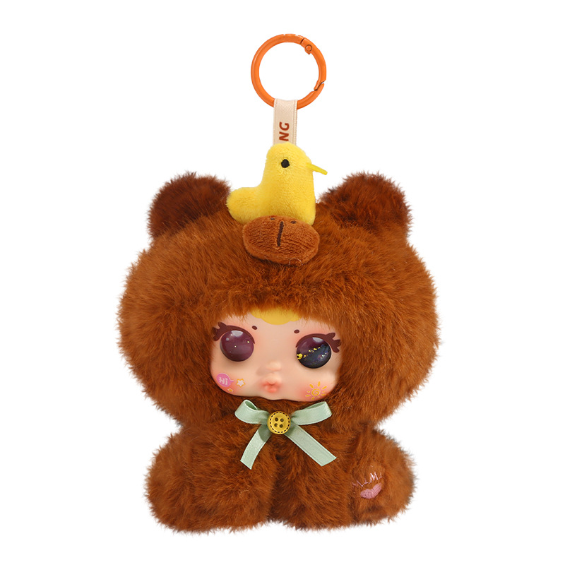 Wholesale and customized plush toys of 5 cute animal-shaped trendy toys Item Picture