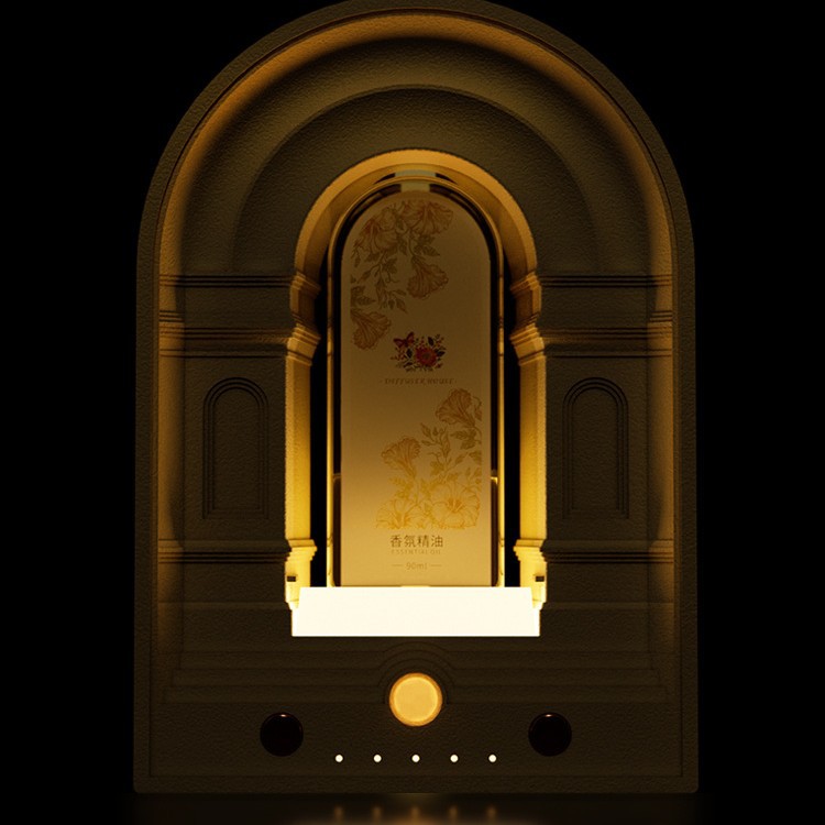 跨境新款自动香薰机酒店喷雾喷香机家用桌面大容量加湿器扩香礼品产品图