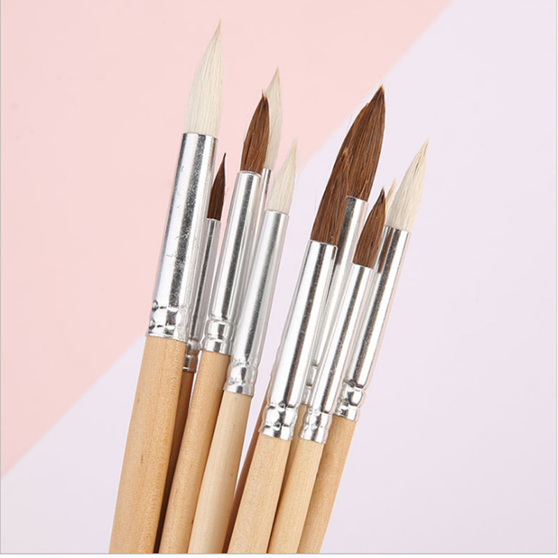 Factory direct sales of brush sets, gouache outlining pens, nylon outline outlining pens, wholesale acrylic oil painting special pens