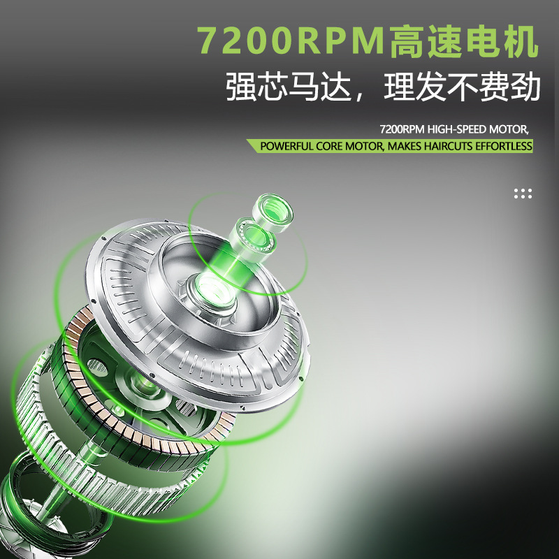 Kemei科美油头雕刻推剪KM-260电推剪发廊专用数显电动理发器跨境 Application Scenario