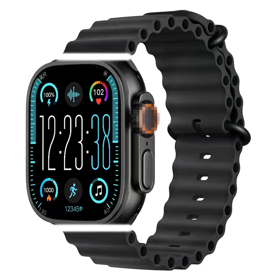 s9ultra smartwatch Dynamic Island Bluetooth Call Heart Rate and Blood Pressure s10ultra Sports Watch Application Scenario