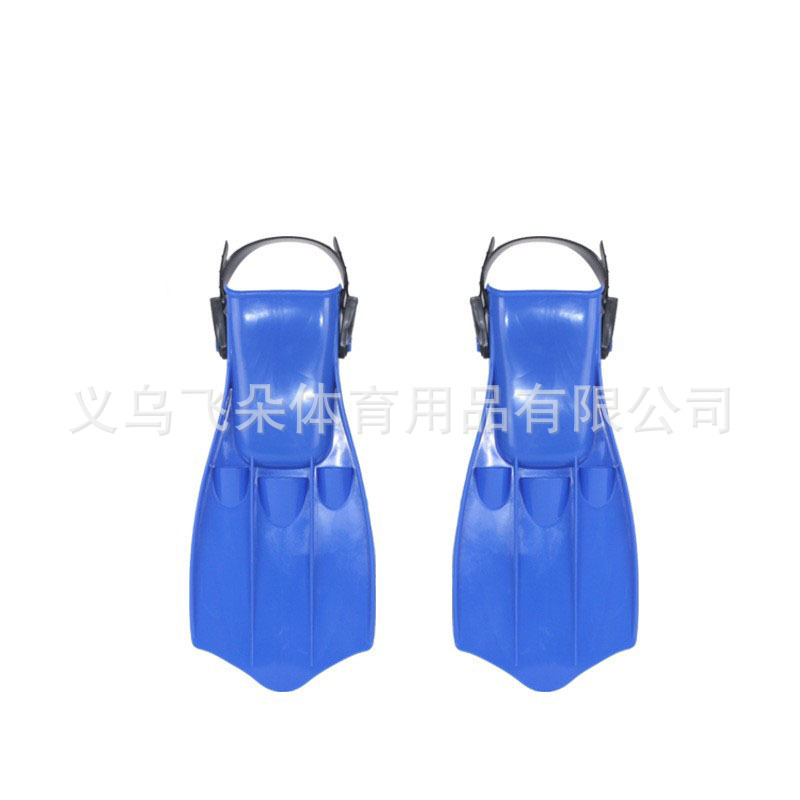 游泳脚蹼 可调节潜水短脚蹼 潜水浮潜装备 轻便脚蹼蛙鞋细节图