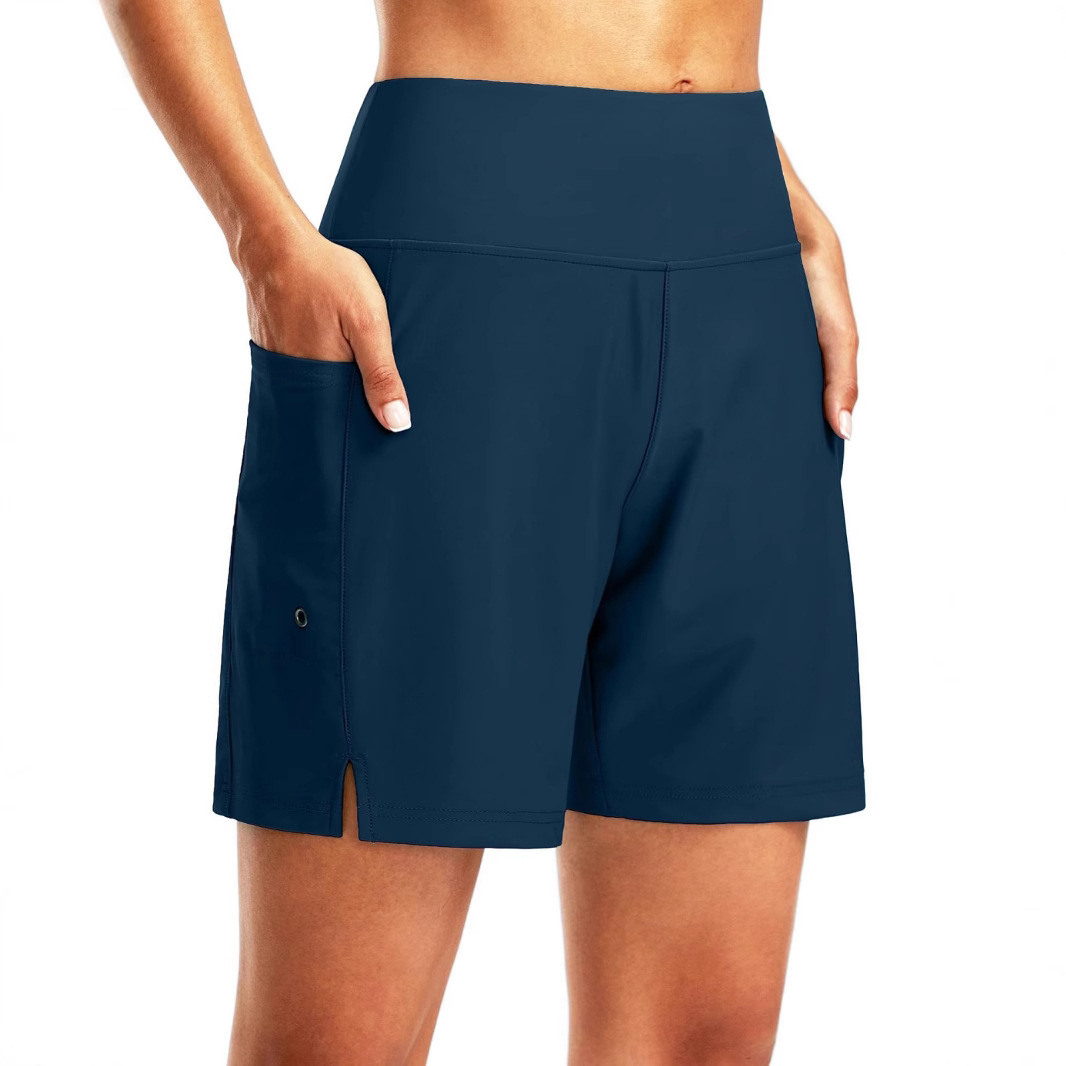 Cross-border foreign trade summer women's shorts, casual sports loose, Bata casual shorts, fitness running capri pants Specification image