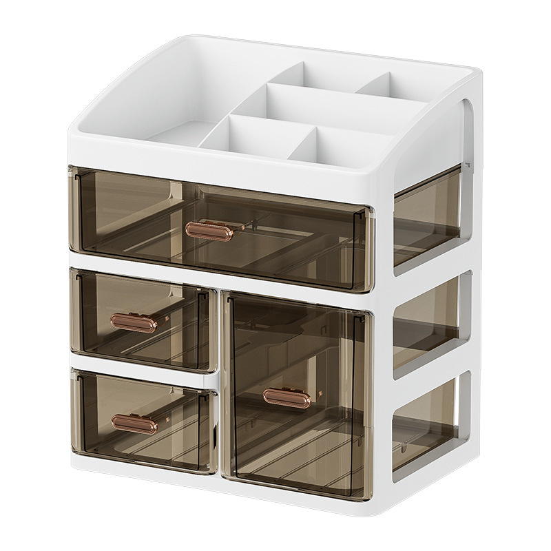 Storage box, desktop storage, drawer-type stationery, multi-layer storage rack, transparent large-capacity cosmetics, dressing table, and miscellaneous items Item Picture