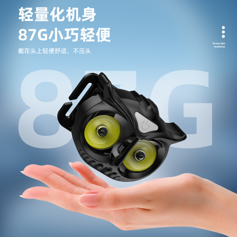 头灯/头灯钓鱼灯/头灯可以换电池/头戴式户外灯/康铭头灯产品图