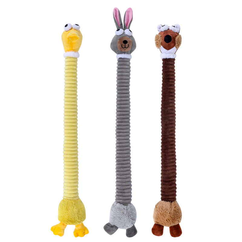 Factory wholesale cross-border new products, long-necked interactive dog toys, rabbits, foxes, yellow ducks, can speak, Amazon bestsellers Item Picture