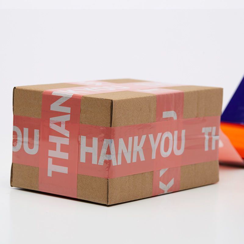THANKYOU printed tape, express packaging and sealing tape, letter tape, pattern cartoon tape Application Scenario