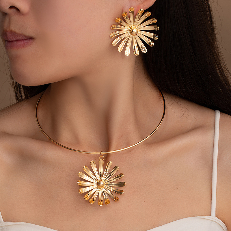 锆石套链/铜两件套/水晶锆石瓜链套链。/头饰/18股线产品图