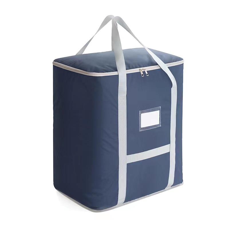 Oxford cloth clothing and quilt storage bags, large-capacity travel storage and organization bags, waterproof, moisture-proof, washable moving bags Item Picture