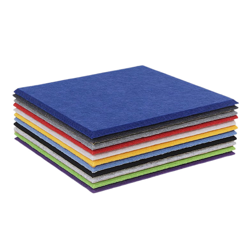 Polyester fiber sound-absorbing board, sound insulation board, wall decoration, KTV, cinema, conference noise reduction and sound insulation materials Item Picture