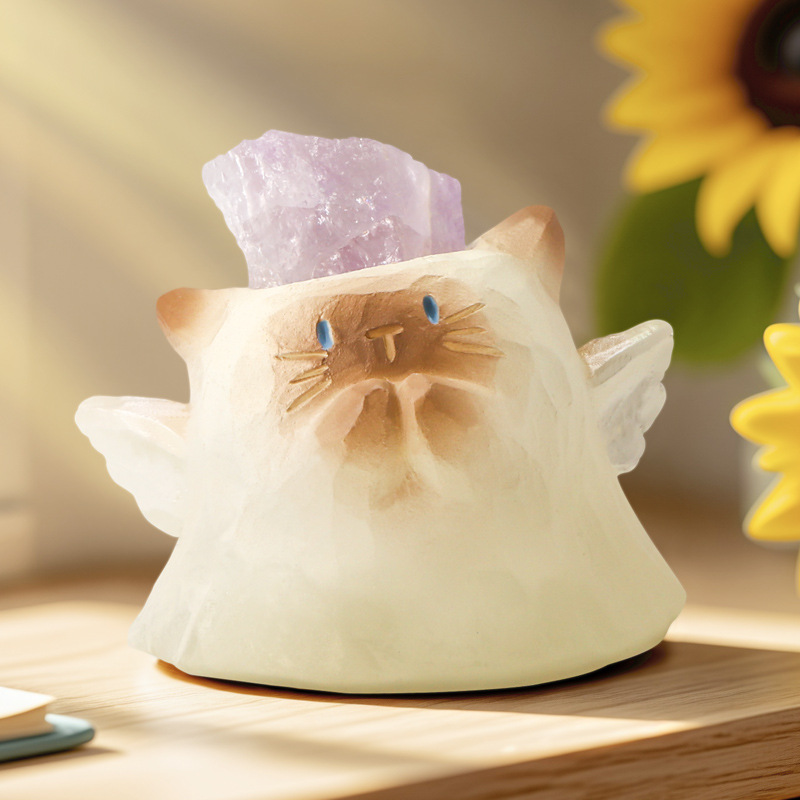 Cat PAI· Yun · Energy Blind Box Cartoon Cute Desktop Crystal Ornament Blind Box for Girls Gift Specification image