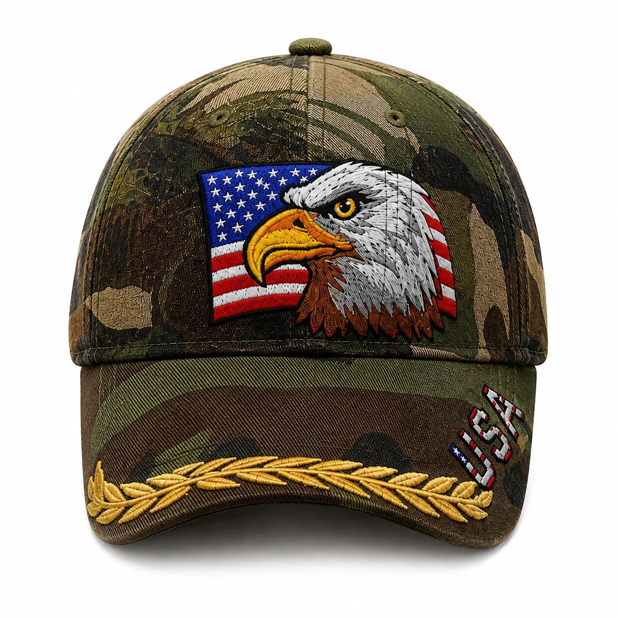 Customized LOGO embroidery baseball caps, 3D stereoscopic embroidery baseball caps, sample customization, advertising caps, foreign trade factory Item Picture