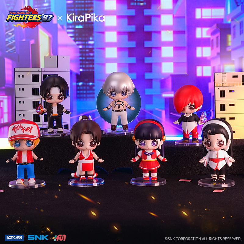 The King of Fighters 97x Kira Baby role-playing Blind Box, an official Yagami Kusanagi game peripheral ornament