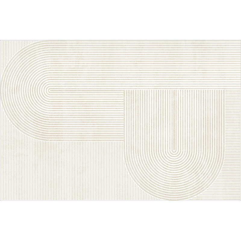 Modern and simple carpet, cream-style long-haired home bedside blanket, 2024 new style floor mat wholesale, bedroom carpet Item Picture