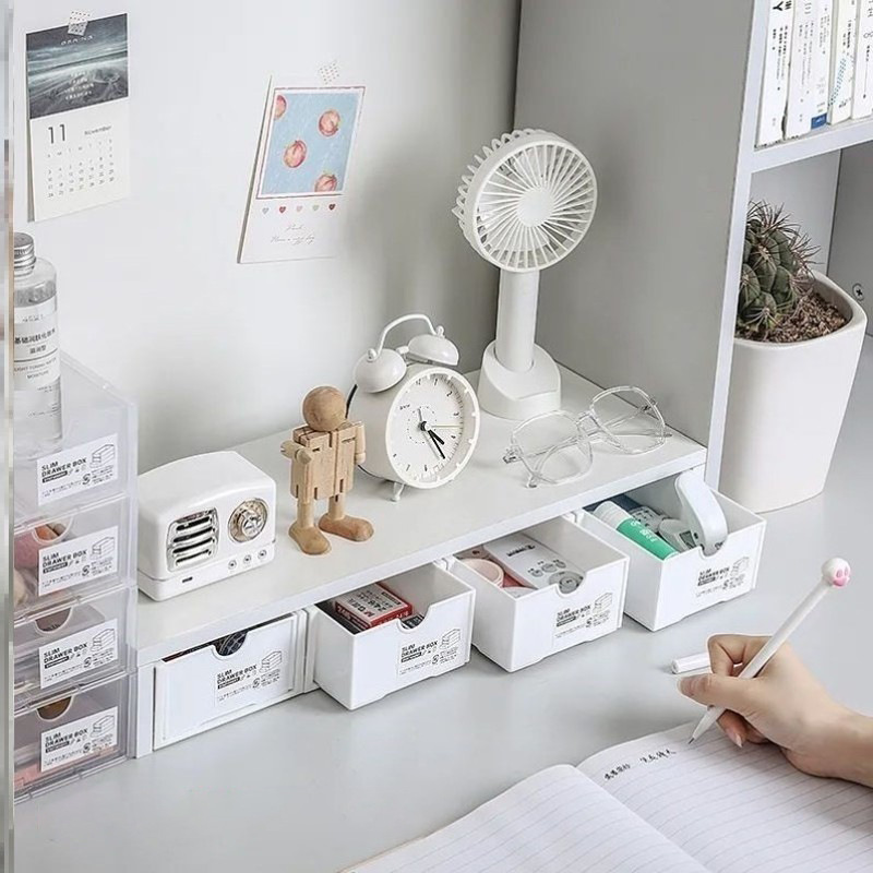 电脑增高架桌面收纳办公桌置物架笔记本底座托架多层显示器支架子