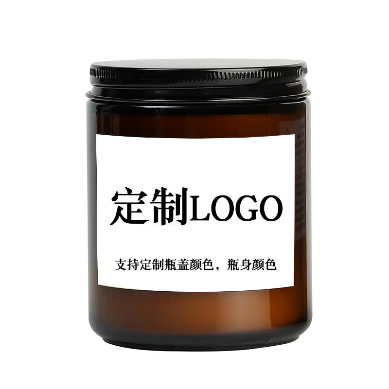 跨境定制香薰蜡烛OEM杯蜡烛礼盒来图贴牌代加工香氛蜡烛源头工厂