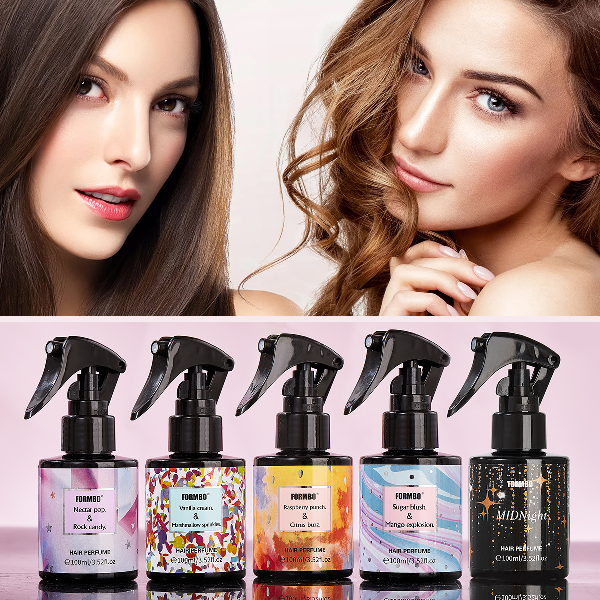 【 Cross-border Exclusive Supply 】FORMBO Hair Perfume, Fresh Perfume, Women's Long-lasting Light Fragrance Wholesale for export Specification image