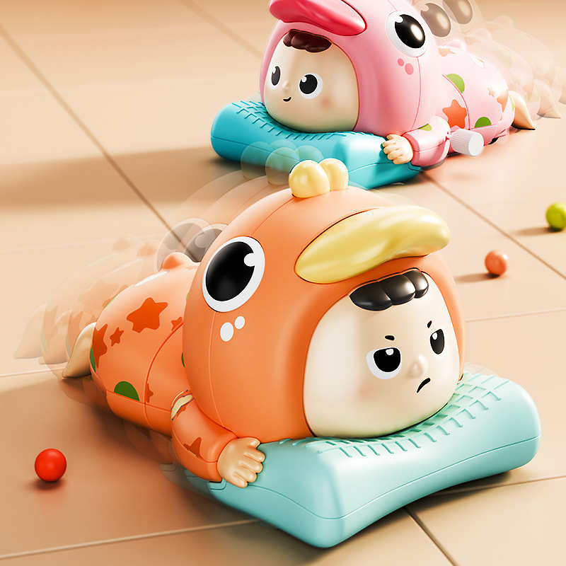 儿童宝宝学爬行玩具益智儿童婴玩具引导抬头训练益智早教爬娃玩具细节图